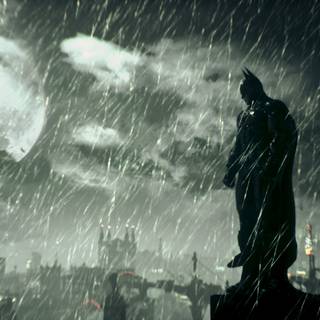 Batman rain wallpaper