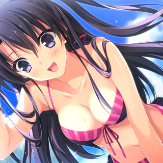 Anime girl swimsuit wallpaper