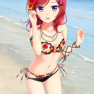 Anime girl swimsuit wallpaper