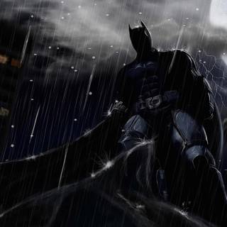 Batman rain wallpaper