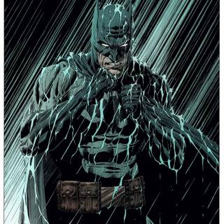 Batman rain wallpaper