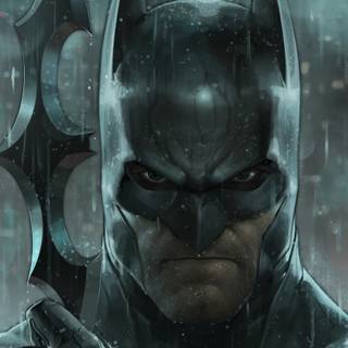 Batman rain wallpaper