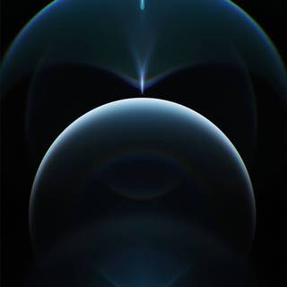 iPhone 13 blue wallpaper