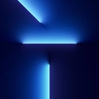 iPhone 13 blue wallpaper