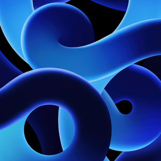 iPhone 13 blue wallpaper