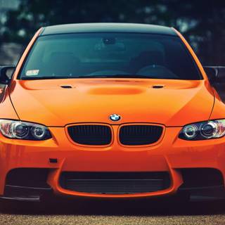 Car front view wallpaper
