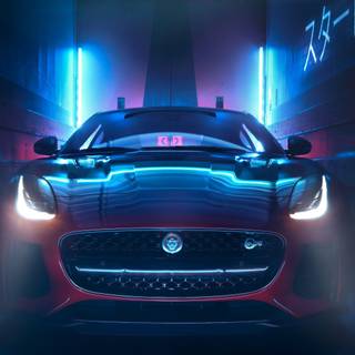 Car front view wallpaper