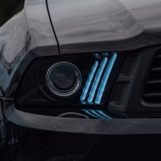Car front view wallpaper
