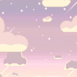 Pink pixel art wallpaper