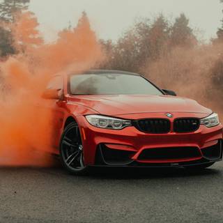 Car front view wallpaper
