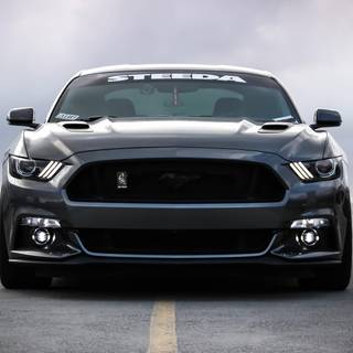 Car front view wallpaper