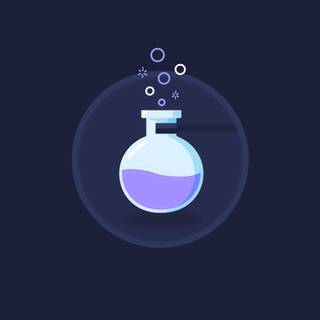 Science minimalist wallpaper