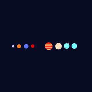 Science minimalist wallpaper