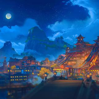 Liyue Genshin Impact wallpaper