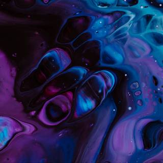 Purple liquid wallpaper