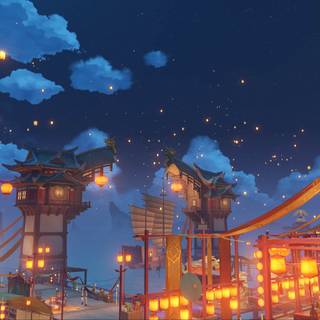 Liyue Genshin Impact wallpaper
