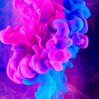 Purple liquid wallpaper