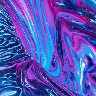 Purple liquid wallpaper