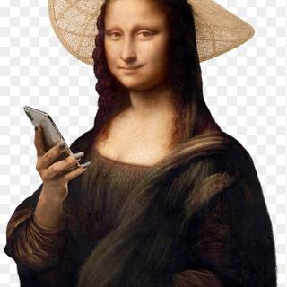 Mona Lisa mobile HD wallpaper
