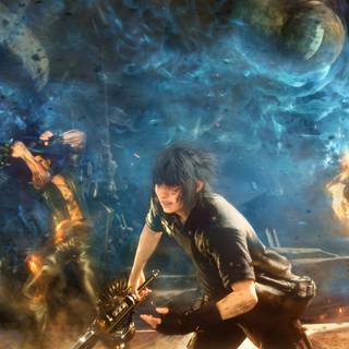 Final Fantasy XV iPhone wallpaper