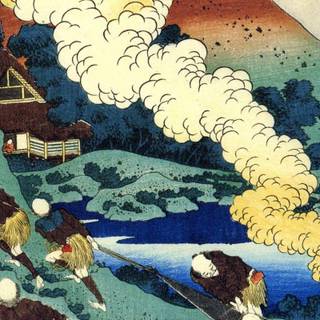 Hokusai HD iPhone wallpaper