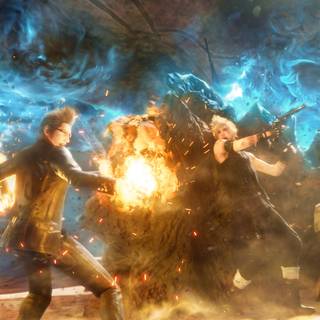 Final Fantasy XV iPhone wallpaper