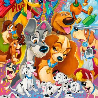 Disney dogs wallpaper