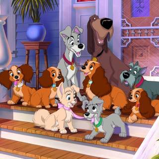 Disney dogs wallpaper