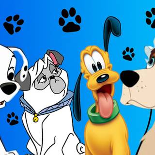 Disney dogs wallpaper