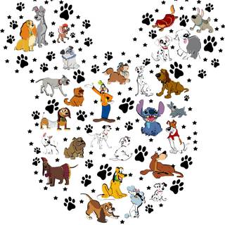 Disney dogs wallpaper