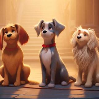 Disney dogs wallpaper