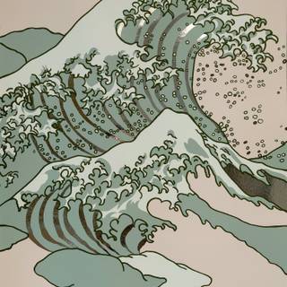 Hokusai HD iPhone wallpaper