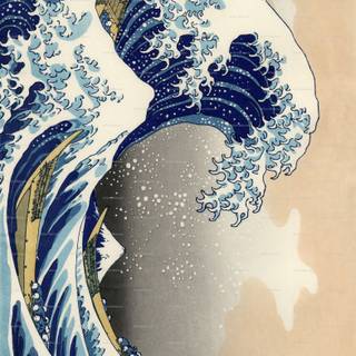 Hokusai HD iPhone wallpaper