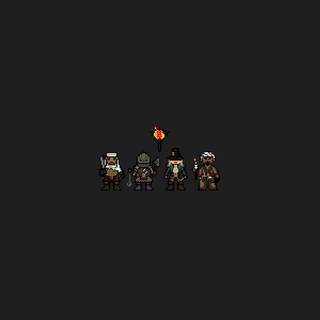 Pixel black wallpaper