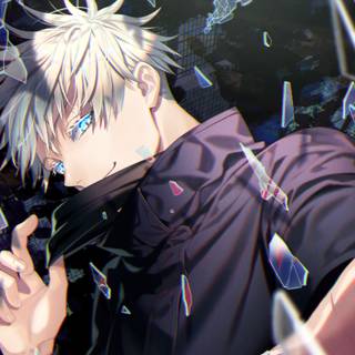 Gojo Satoru desktop 4k wallpaper