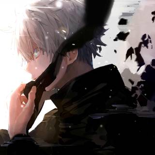 Gojo Satoru desktop 4k wallpaper