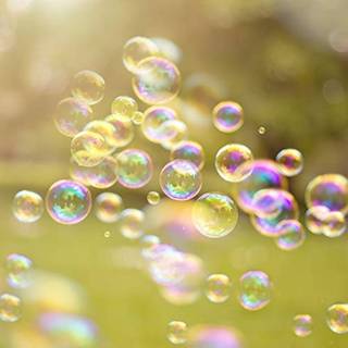 Summer bubbles wallpaper