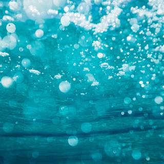 Summer bubbles wallpaper