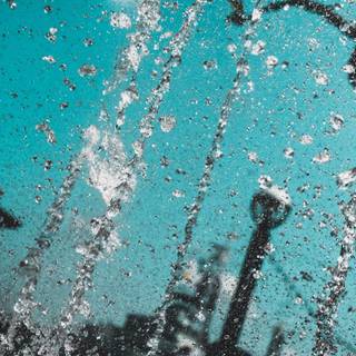 Summer bubbles wallpaper