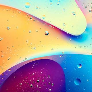Summer bubbles wallpaper