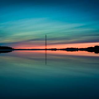 Summer sunset 4k wallpaper
