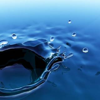 Summer bubbles wallpaper