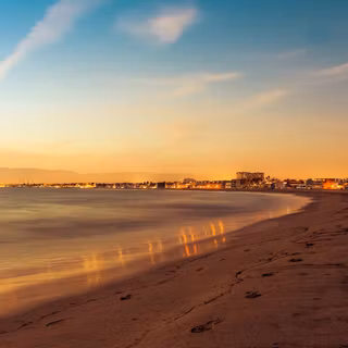 Summer sunset 4k wallpaper