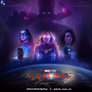 The Marvel's 2023 movie wallpaper