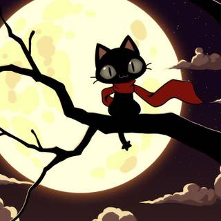 Cat gaming wallpaper