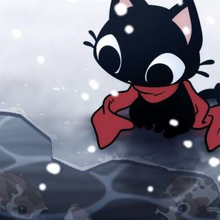 Cat gaming wallpaper