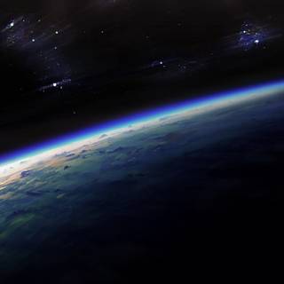 Space dual monitor wallpaper