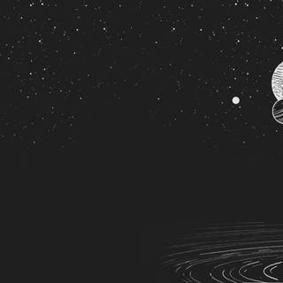 Space dual monitor wallpaper