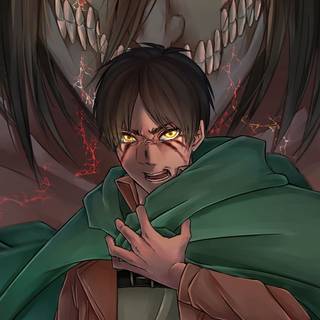 Eren Yeager Android wallpaper