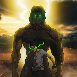 4k Eren Yeager wallpaper